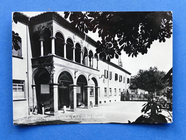 Cartolina Bologna - Ingresso Istituto Ortopedico Rizzoli - 1954