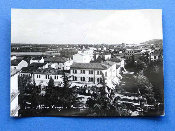 Cartolina Abano Terme - Panorama - 1964.