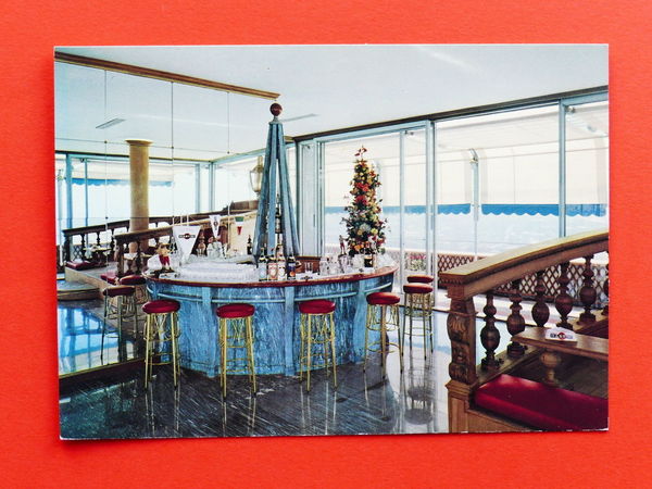 Cartolina Genova - Terrazza Martini - Il Bar - 1965 …