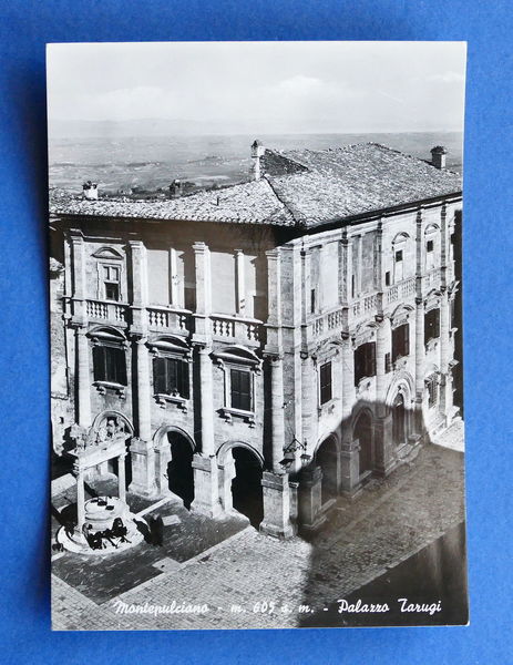 Cartolina Montepulciano - Palazzo Tarugi - 1960 ca.