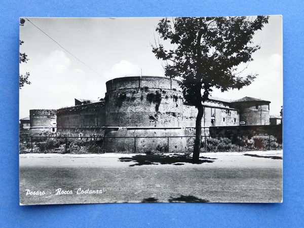 Cartolina Pesaro - Rocca Costanza - 1960 ca.