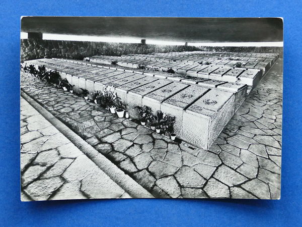 Cartolina Roma - Interno del Mausoleo Ardeatino - 1951 ca.