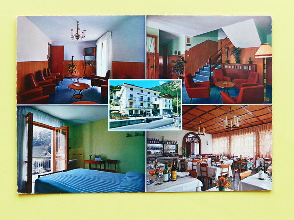 Cartolina Antey Saint Andrè - Hotel Serenella - 1970 ca.