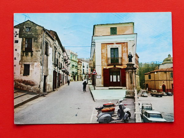Cartolina S. Marco Argentano - Corso Vittorio Emanuele - 1975.