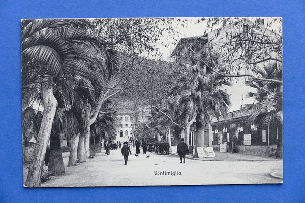 Cartolina Ventimiglia - 1915 ca.