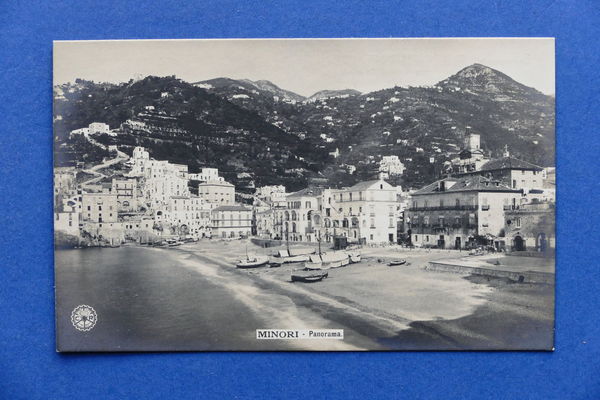 Cartolina Minori - Panorama - 1910 ca.