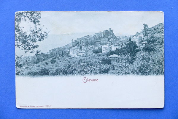 Cartolina Olevano Romano - 1900 ca.