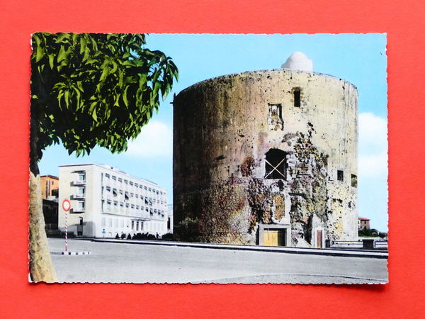 Cartolina Alghero - Torre Sulis e Grand Hotel - 1950 …
