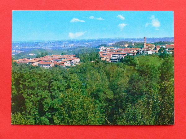 Cartolina Montemarzo d'Asti - Panorama - 1970 ca.