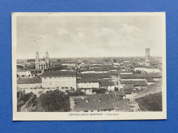 Cartolina Castellazzo Bormida - Panorama - 1987