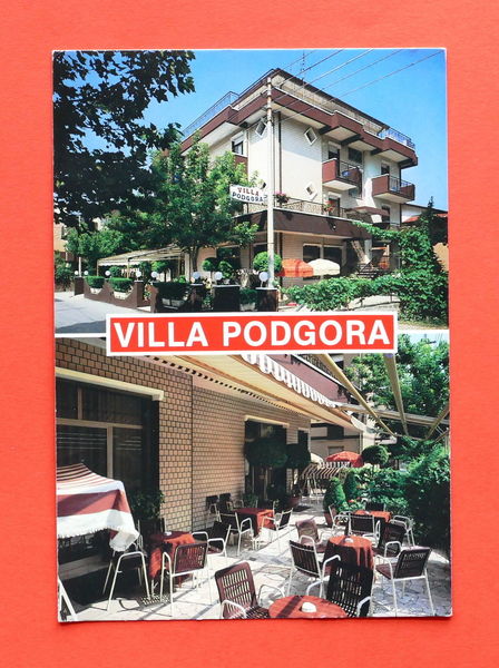 Cartolina Rivabella di Rimini - Villa Podgora - 1970 ca.