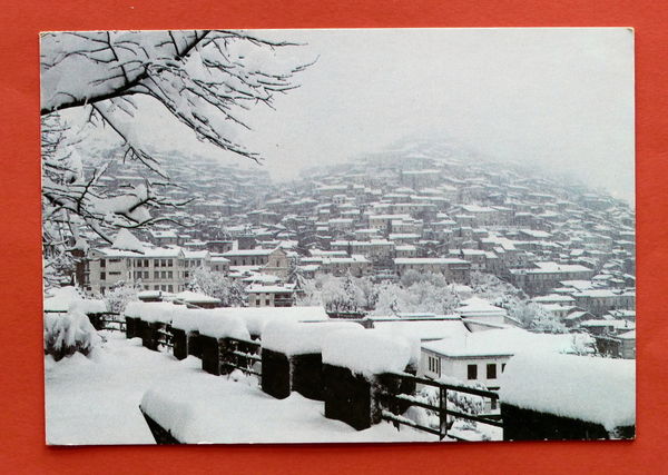Cartolina Morano Calabro - Veduta panoramica - 1982