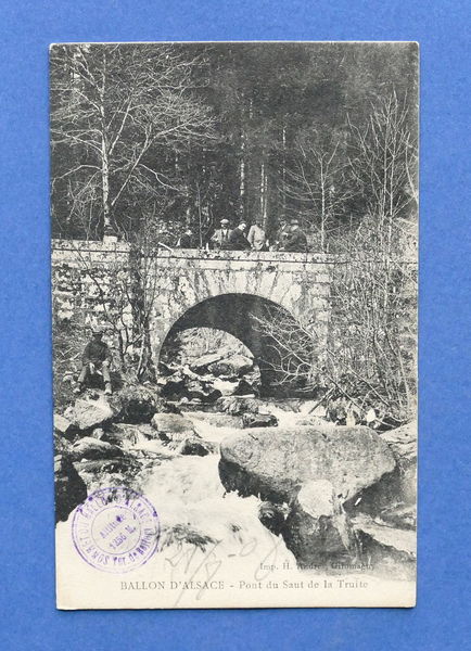 Cartolina Francia - Ballon d'Alsace - Pont du Saut de …