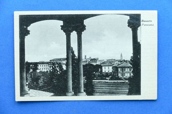 Cartolina Busseto - Panorama - 1930 ca.