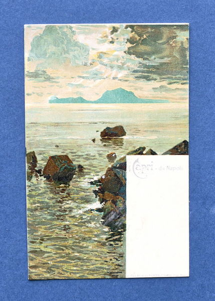 Cartolina Capri - da Napoli - 1900 ca.
