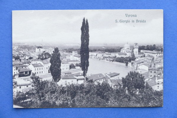 Cartolina Verona - S. Giorgio in Braida - 1915 ca.