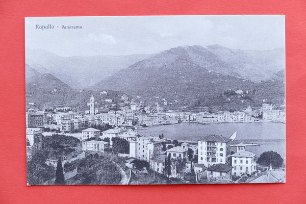 Cartolina Rapallo - Panorama - 1915 ca.