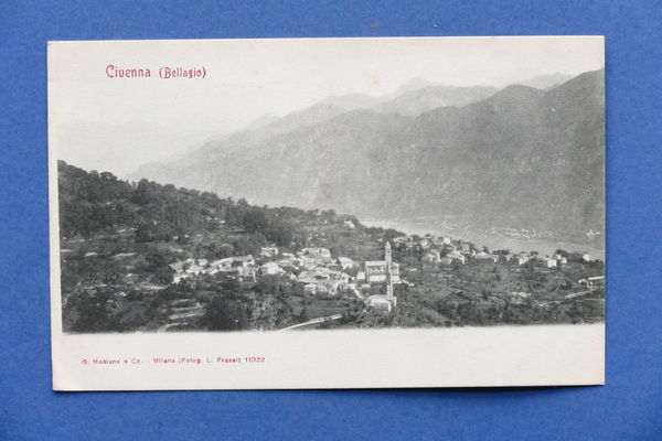 Cartolina Civenna - Bellagio - 1900 ca.