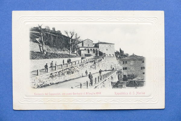 Cartolina Repubblica di S. Marino - Convento dei Cappuccini dove …