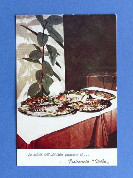 Cartolina Rimini - Ristorante Nello - 1965 ca.