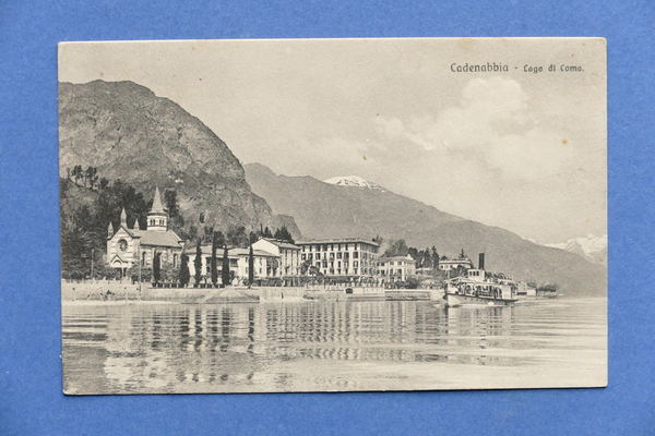 Cartolina Cadenabbia - Lago di Como - 1910 ca.