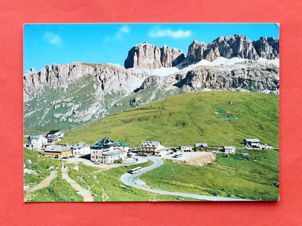 Cartolina Dolomiti - Passo Pordoi - 1970 ca.