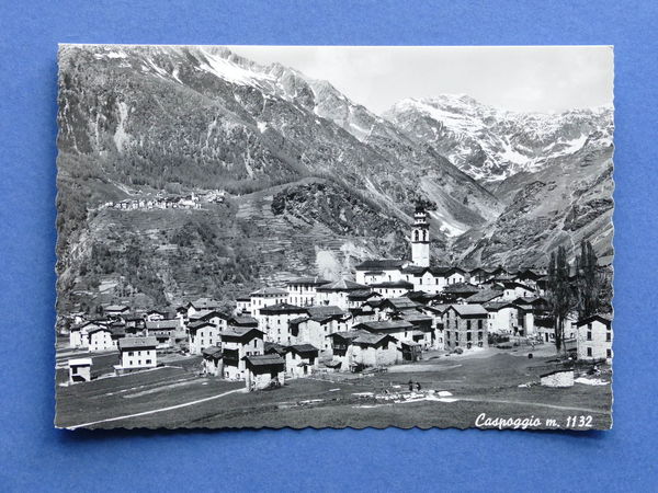 Cartolina Caspoggio - Panorama - 1957 ca..