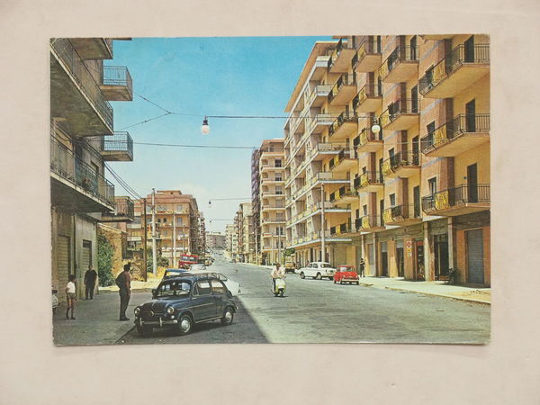 Cartolina Caltagirone - Viale M. Milazzo - 1967