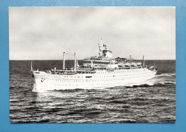Cartolina Navi - Lloyd Triestino - M/n Europa - 1955 …