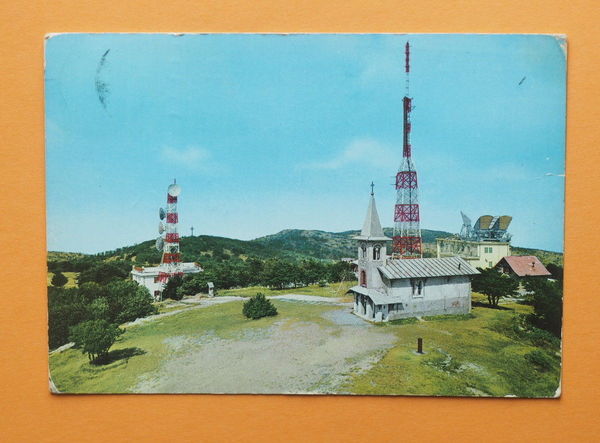 Cartolina Santuario Regina Pacis - Monte Beigua - 1973.