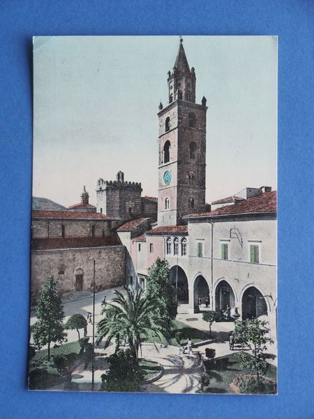 Cartolina Teramo - Piazza E.V. Orsini - 1954