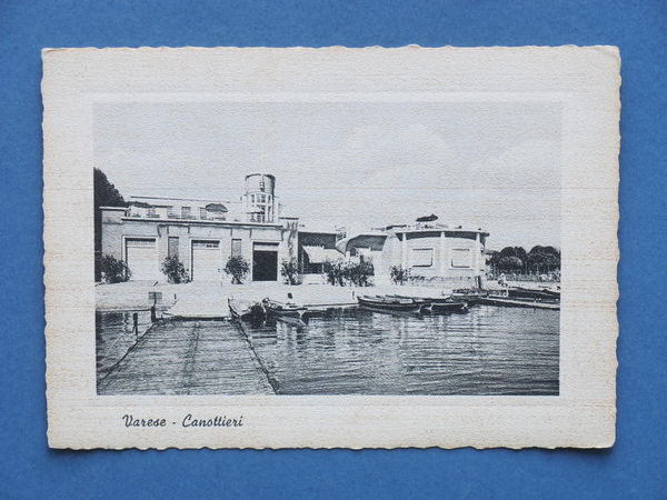 Cartolina Varese - Canottieri - 1950 ca.