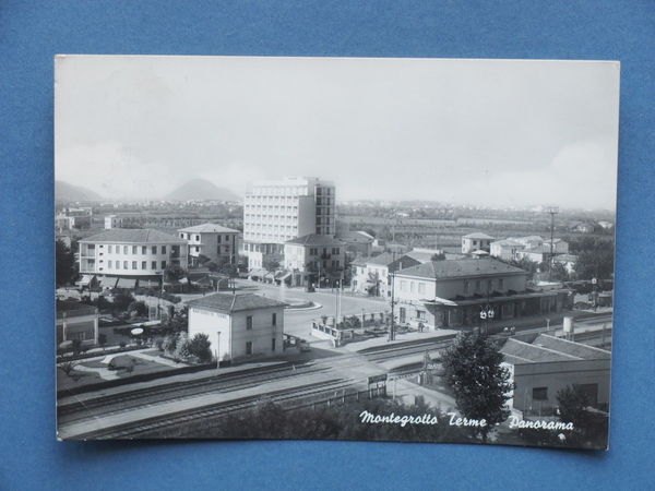 Cartolina Montegrotto Terme - Panorama - 1959