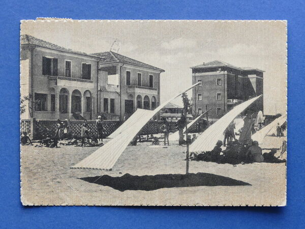 Cartolina Rivabella di Rimini - Colonia Villa Manzi - 1955