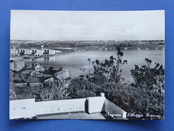 Cartolina Augusta - Villaggio Rasiom - 1960.