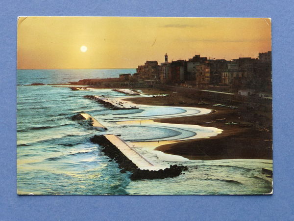 Cartolina Anzio - Tramonto - 1969.