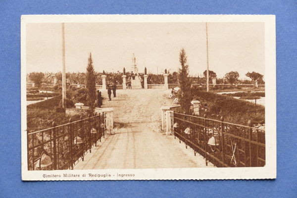 Cartolina Redipuglia - Cimitero Militare - Ingresso - 1940 ca.