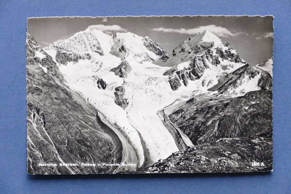 Cartolina Svizzera - Bernina - Piz Scerscen - 1940 ca.