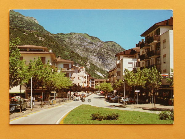 Cartolina Longarone - Centro - 1970 ca.