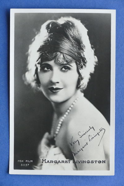 Cartolina Cinema muto Attrice Margaret Livingston - Anni '20.