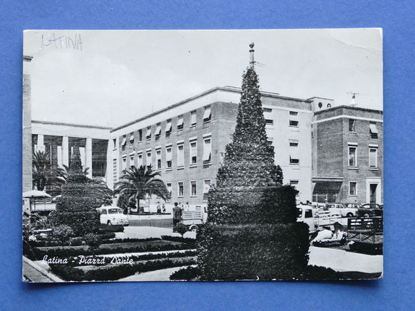 Cartolina Latina - Piazza Dante - 1964