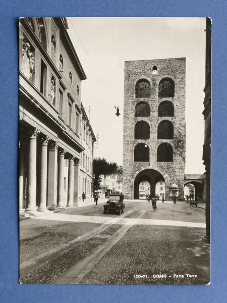 Cartolina Como - Porta Torre - 1954