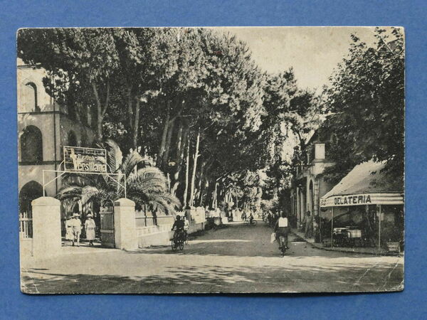Cartolina Marina di Pietra Santa - Fiumetto - 1953.