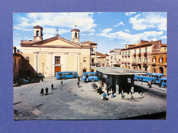 Cartolina Santa Maria Capua Vetere - Piazza S. Pietro - …