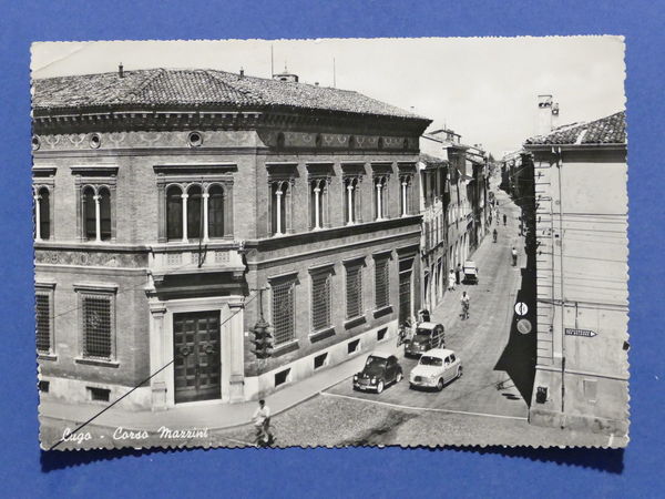 Cartolina Lugo - Corso Mazzini - 1961
