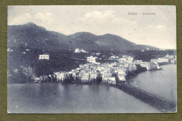 Cartolina Ischia - Panorama - 1912