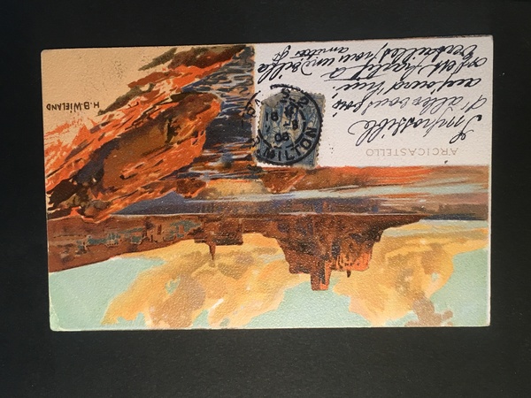 Cartolina Arcicastello - 1906