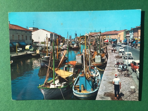 Cartolina Riviera Adriatica - Cesenatico - Porto Canale - 1966