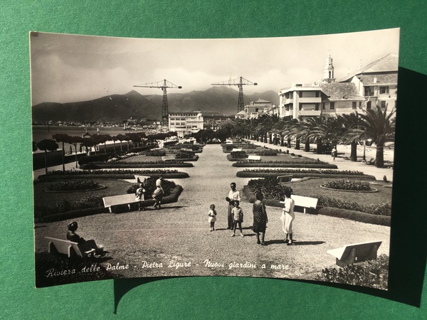 Cartolina Riviera Delle Palme - Pietra Ligure - Nuovi Giardini …