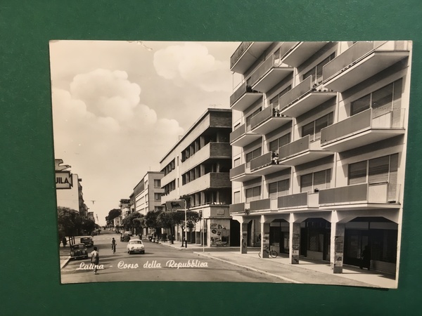 Cartolina Latina - Corso Della Repubblica - 1962